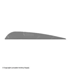 AAE Elite Plastifletch Vanes (EP-40) -ArrowPro Shop 1010011 gray