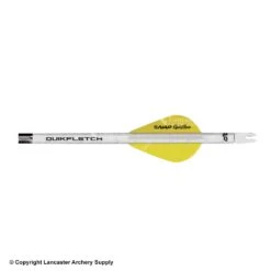 NAP QuickFletch QuickSpin 2" Vanes (4-Fletch) -ArrowPro Shop 1031309 yellow