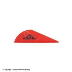 Bohning Black Sky 2" Vanes -ArrowPro Shop 1033620 red