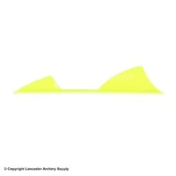 Bi-Delta 2.5" Shark Tooth Vanes -ArrowPro Shop 1400001 yellow