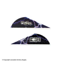 Bohning True Color Blazer Vanes -ArrowPro Shop 1480233 blue lighting