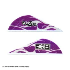 Bohning True Color Blazer Vanes -ArrowPro Shop 1480233 purple flame