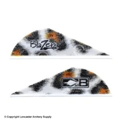 Bohning True Color Blazer Vanes -ArrowPro Shop 1480233 white leopard