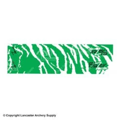 Bohning Tiger Arrow Wraps 5.5" -ArrowPro Shop 1480291 grn wht