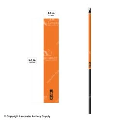 Bohning Solid Color Arrow Wraps 5.5" (Small 17/64) -ArrowPro Shop 1480297 orange