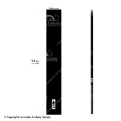 Bohning Solid Color Arrow Wraps 7" (Small 17/64) -ArrowPro Shop 1480298 black