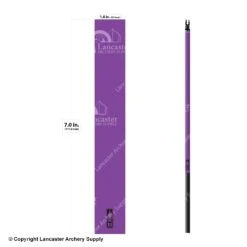 Bohning Solid Color Arrow Wraps 7" (Small 17/64) -ArrowPro Shop 1480298 purple