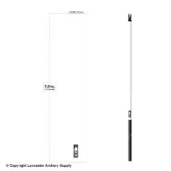 Bohning Solid Color Arrow Wraps 7" (Small 17/64) -ArrowPro Shop 1480298 white