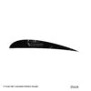 Ozark 3" Parabolic Solid Color Feather 1 Ozark 3" Parabolic Solid Color Feather -ArrowPro Shop 1610007 black
