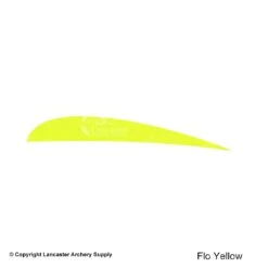 Ozark 3" Parabolic Solid Color Feather -ArrowPro Shop 1610007 floyellow
