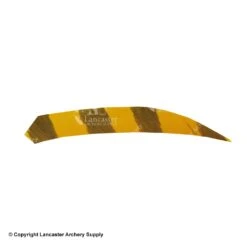 Ozark 4.5" Target Maxx Barred Color Feather 12 Ozark 4.5" Target Maxx Barred Color Feather -ArrowPro Shop 1610010 flo yellow
