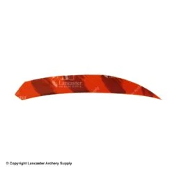 Ozark 4.5" Target Maxx Barred Color Feather 10 Ozark 4.5" Target Maxx Barred Color Feather -ArrowPro Shop 1610010 orange