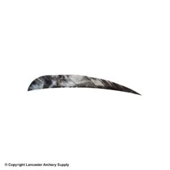 Ozark 3" Parabolic Fire Camo Feather -ArrowPro Shop 1610012 smoke