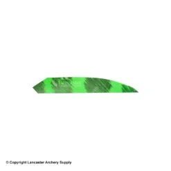 Ozark 3" Target Maxx 3D Barred Color Feather -ArrowPro Shop 1610021 lime