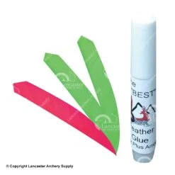 Ozark SWAG Bag Target Maxx 4.5" Complete Feather Package -ArrowPro Shop 1610022 hunterlimegreen neon salmon 2lime