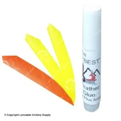 Ozark SWAG Bag Target Maxx 4.5" Complete Feather Package -ArrowPro Shop 1610022 orange floyellow