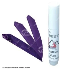 Ozark SWAG Bag Target Maxx 4.5" Complete Feather Package -ArrowPro Shop 1610022 purplecamo purple