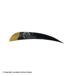 Ozark Eagle Tips 4" Parabolic Feather -ArrowPro Shop 1610023 black bronze
