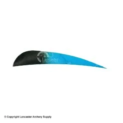 Ozark Eagle Tips 4" Parabolic Feather -ArrowPro Shop 1610023 black teal