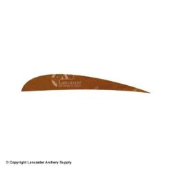 Ozark 4" Parabolic Solid Color Feather -ArrowPro Shop 1610024 caramel