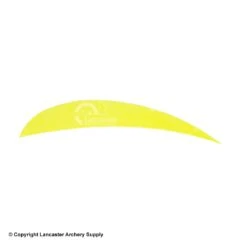 Ozark 4" Parabolic Solid Color Feather -ArrowPro Shop 1610024 floyellow