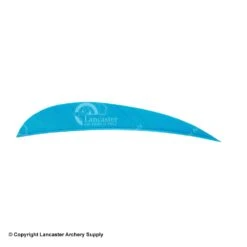 Ozark 4" Parabolic Solid Color Feather -ArrowPro Shop 1610024 turquoise