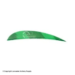 Ozark 4" Parabolic Barred Color Feather -ArrowPro Shop 1610027 green