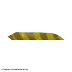 Ozark 3.5" Victory Target Maxx Barred Color Feather -ArrowPro Shop 1610028 yellow