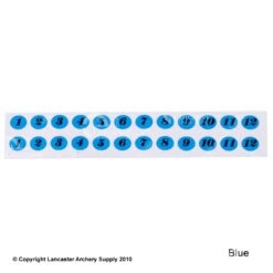 Gunstar Tail Numbers -ArrowPro Shop 2010017 blue