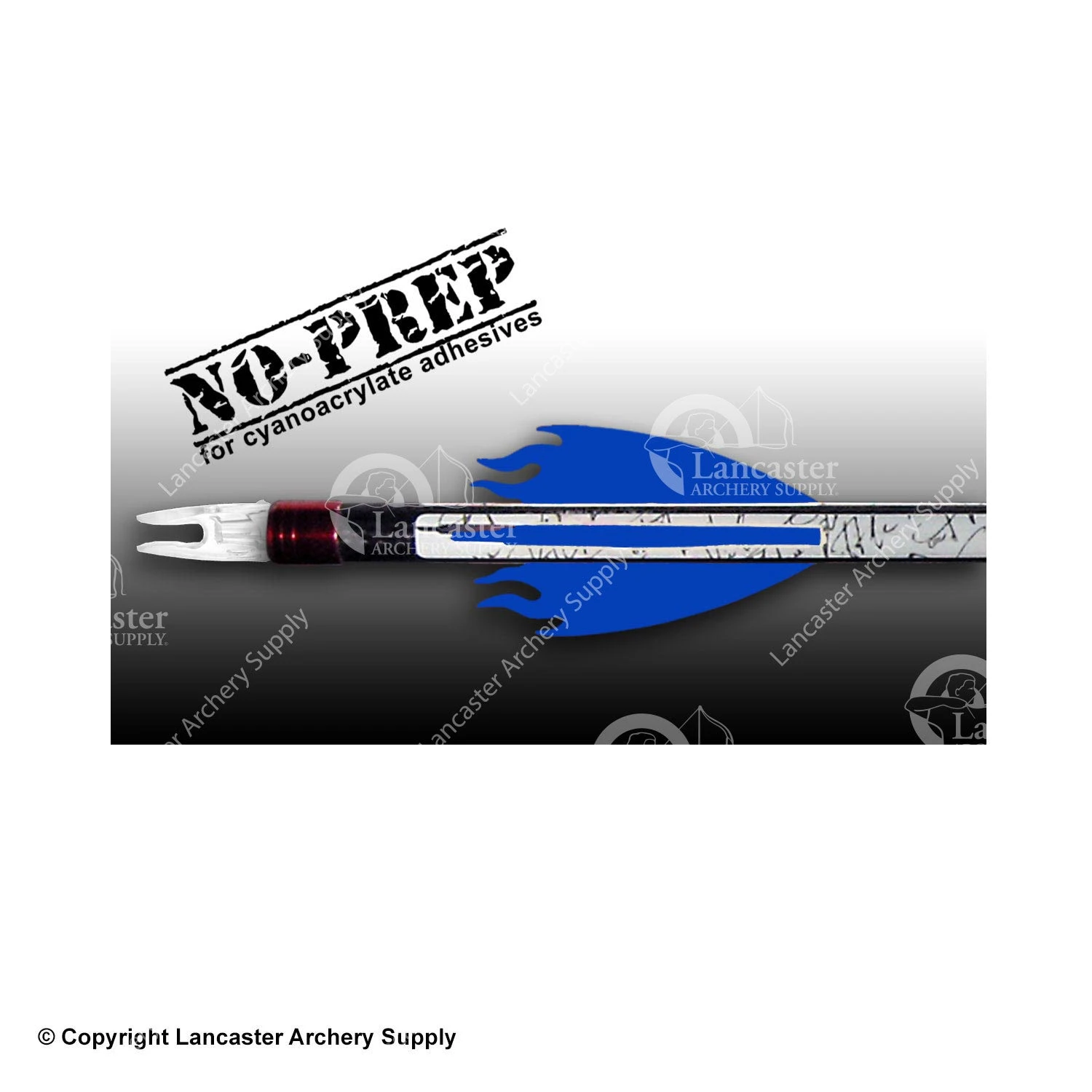 Flex-Fletch Flame No-Prep Vanes 5 Flex-Fletch Flame No-Prep Vanes - Image 3