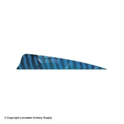 Gateway 4" Shield Barred Feather -ArrowPro Shop 2270003 blue