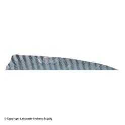 Gateway 5" Shield Barred Feather -ArrowPro Shop 2270004 gray