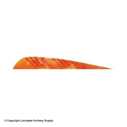 Gateway 5" Parabolic Tre Camo Feather 21 Gateway 5" Parabolic Tre Camo Feather -ArrowPro Shop 2270006 orange white