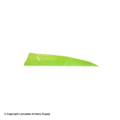 Gateway 4" Shield Feather -ArrowPro Shop 2270007 chartreuse