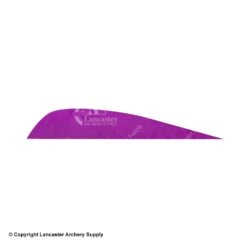 Gateway 3" Parabolic Feather -ArrowPro Shop 2270025 purple
