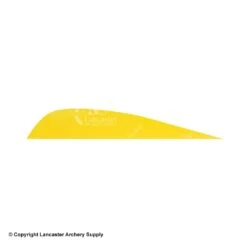Gateway 3" Parabolic Feather -ArrowPro Shop 2270025 yellow