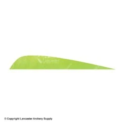 Gateway 4" Parabolic Feather -ArrowPro Shop 2270027 chartruse