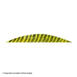 Gateway 5 1/2" Magnum Banana Barred Feather -ArrowPro Shop 2270030 yellow