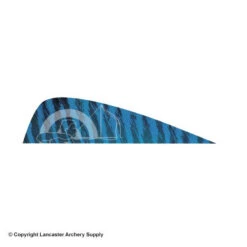 Gateway 3" Parabolic Barred Feather -ArrowPro Shop 2270031 blue