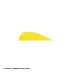Gateway 2 1/2" Parabolic Feather -ArrowPro Shop 2270035 flo yellow