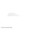 Gateway 2 1/2" Parabolic Feather -ArrowPro Shop 2270035 white