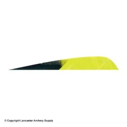 Gateway 5" Parabolic Hann-Bun Kuro Feather -ArrowPro Shop 2270076 lemonlime