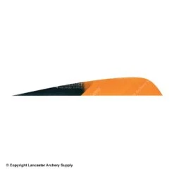 Gateway 5" Parabolic Hann-Bun Kuro Feather -ArrowPro Shop 2270076 orange