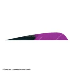 Gateway 5" Parabolic Hann-Bun Kuro Feather -ArrowPro Shop 2270076 purple