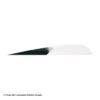 Gateway 5" Parabolic Hann-Bun Kuro Feather -ArrowPro Shop 2270076 white