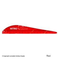 Pine Ridge Nitro 2.2" Low Profile Vanes 19 Pine Ridge Nitro 2.2" Low Profile Vanes -ArrowPro Shop 3450049 red