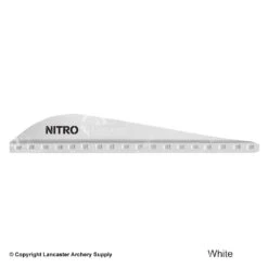 Pine Ridge Nitro 2.2" Low Profile Vanes 20 Pine Ridge Nitro 2.2" Low Profile Vanes -ArrowPro Shop 3450049 white