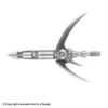B3 Exoskeletal Meg Broadheads (125 Gr) 2 B3 Exoskeletal Meg Broadheads (125 Gr) -ArrowPro Shop 3630043