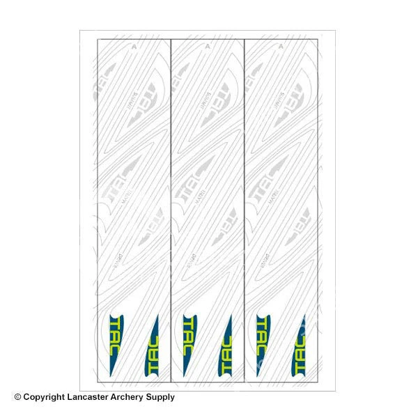 TAC Vanes Topo Arrow Wraps 2 TAC Vanes Topo Arrow Wraps