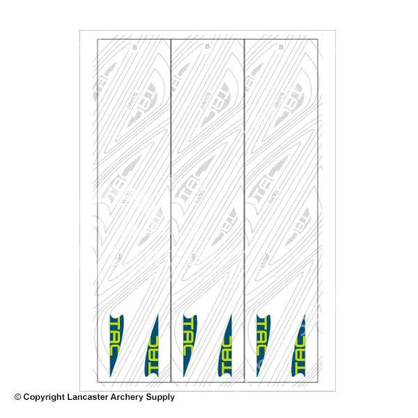 TAC Vanes Topo Arrow Wraps 3 TAC Vanes Topo Arrow Wraps - Image 2